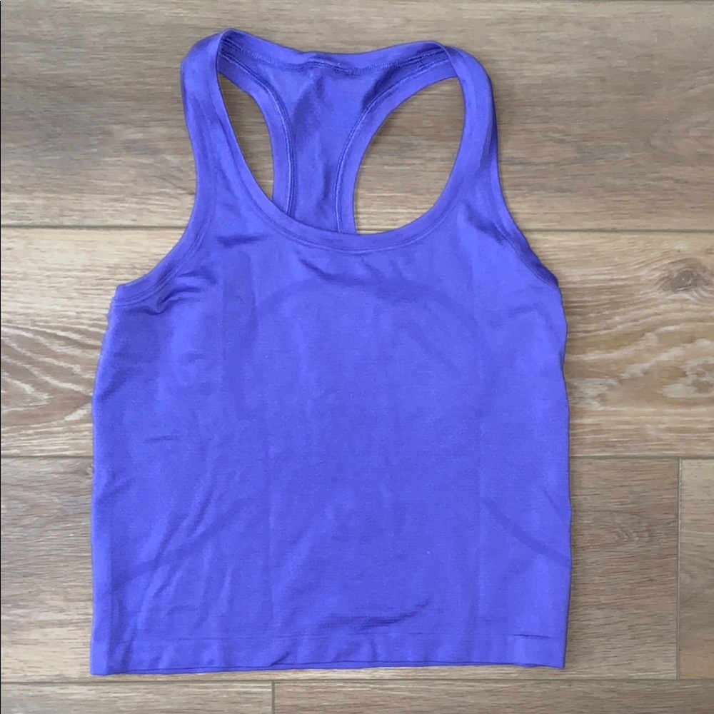 Purple Racerback Tank Top